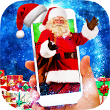 Santa in Phone Prank - Dancing Santa icon