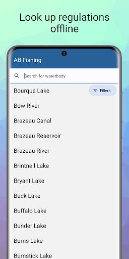 Android application AB Fishing screenshort