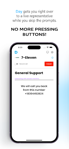 Android application Dayapp - digital assistant screenshort