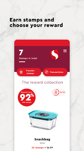 Safeway Stamps Screen 3
