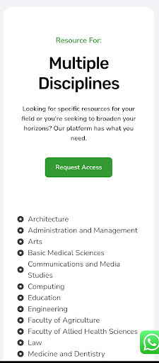 Union Database E-library Screen 2