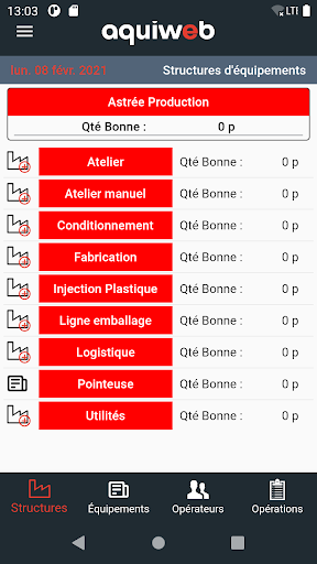 Aquiweb App Screen 2