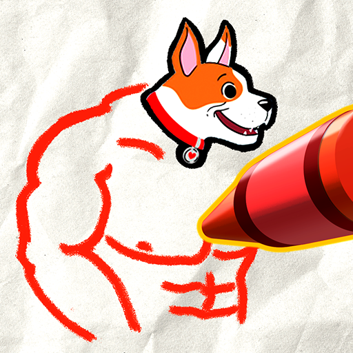 Draw the rest logo
