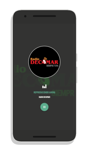 Android application Decomar Radio screenshort