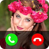 Phoney girlfriend call with girls voice icon