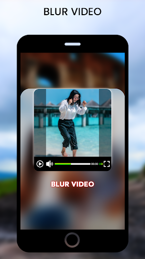 Android application Blur Video screenshort