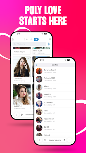 Sister Wives - Poly Dating APP screenshot 6