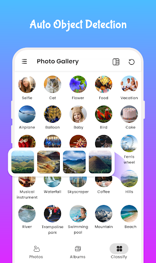 Android application AI Photo Gallery Manager screenshort