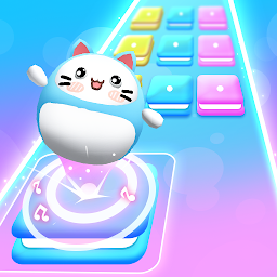 Imagem do ícone EDM Cat - Dancing Tiles Hop