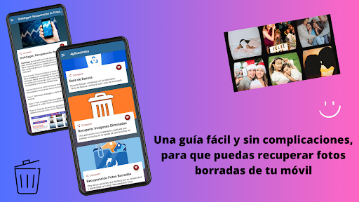 Android application Recuperar Fotos Borradas Guía screenshort