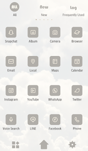 Simple Clouds Theme +HOME