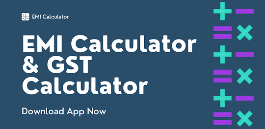 EMI & GST Calculator