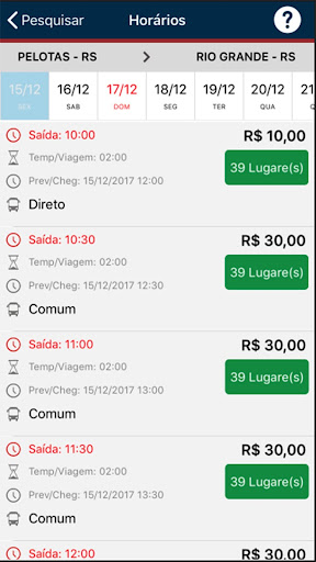 Embaixador Passagens Screen 3
