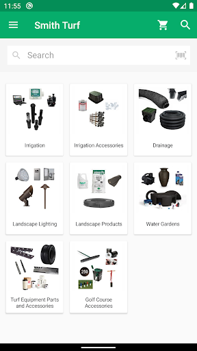 Android application Smith Turf & Irrigation screenshort
