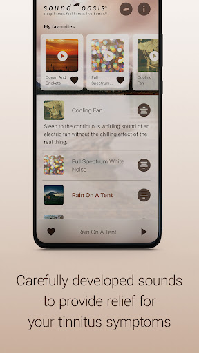 Screenshot of Tinnitus Therapy Pro