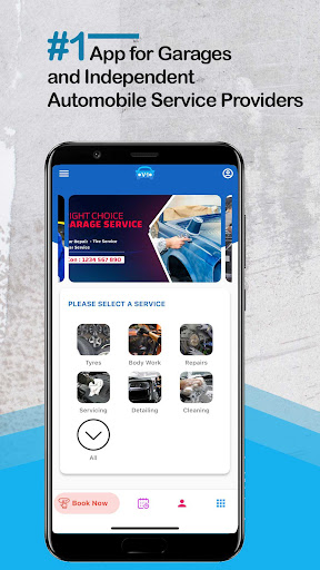 Android application V1 Garage Service Repair Clean screenshort