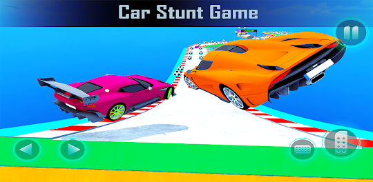 GT Car Mega Ramp: Stunt Racing