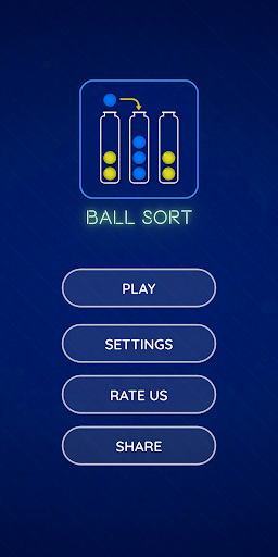 Android application Color Shift: Ball Sort Game screenshort