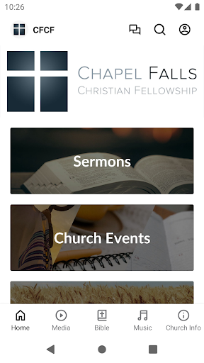 Android application Chapel Falls CF screenshort