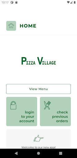 Android application Pizza Village TS9 screenshort