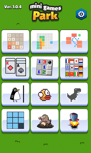 Android application MiniGamesPark screenshort