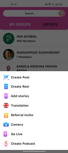 Janatha Political Commitment Screen 2