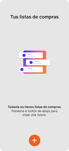 Android application List Master - Lista de compras screenshort