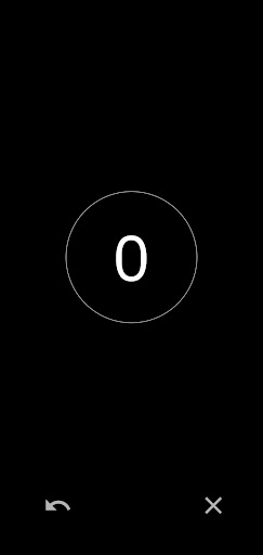Fluent Counter. Screen 3