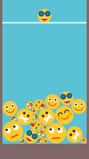 Android application Emoji Drop screenshort