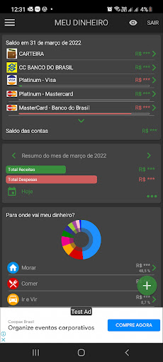 Meu Dinheiro Screen 2