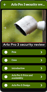 Arlo Pro 3 security review