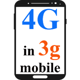 How to use 4g sim in 3g mobile icon