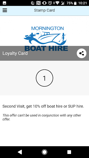 Mornington Boat Hire App Screen 3
