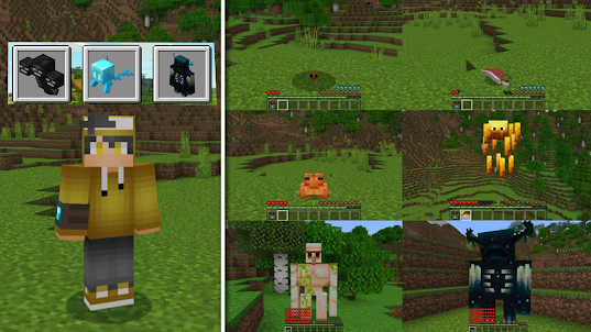 Morphing Mod for Minecraft Pe