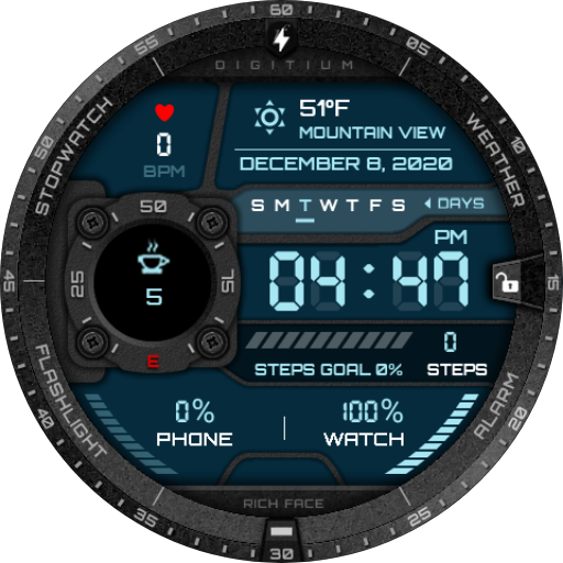 Digitium Watch Face  Icon