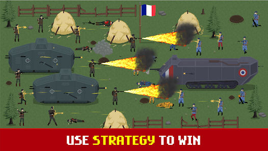 Trench Warfare WW1: RTS Battle 1.2.2 APK + Mod (Unlimited money / Mod Menu) for Android