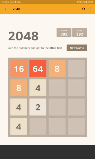 Classic 2048 Puzzle Game
