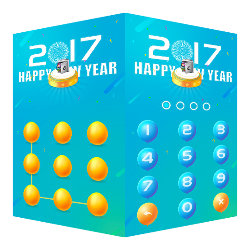 AppLock Theme Happy2017  Icon