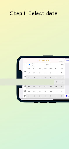 Android application DayPix screenshort