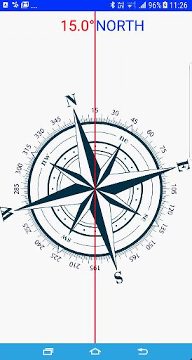 Android application Most Precise Compass screenshort