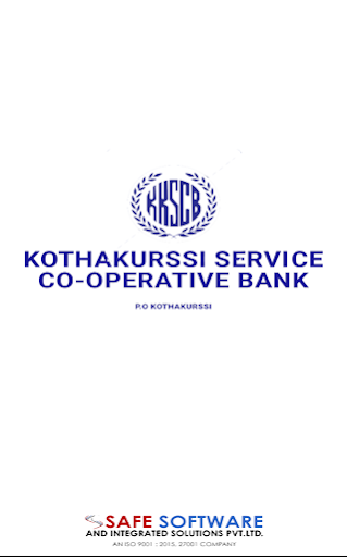 Android application Kothakurussi Smart Passbook screenshort