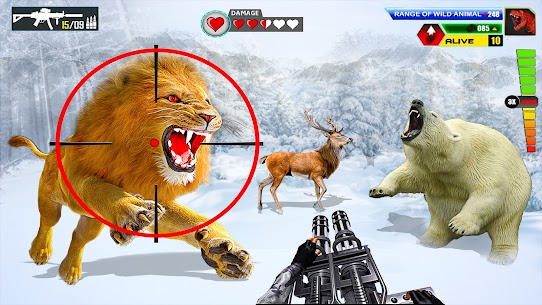 Jungle Deer Hunting Zoo Games Mod Apk for android 2