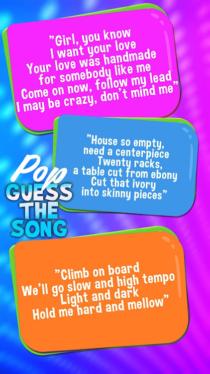 Guess The Song Pop Songs Quiz - 7.0 - (Android)