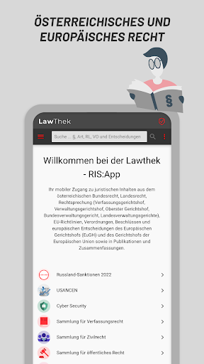 Android application LawThek - RIS:App screenshort