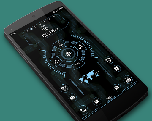 Screenshot of Grace full Launcher - Hide App