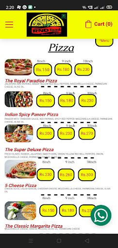RNDFOOD Screen 2