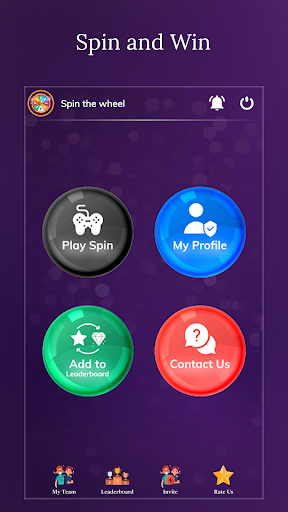 Android application Spinner Wheel - Spin Game screenshort