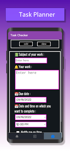 NoteR - Task Planner Screen 3