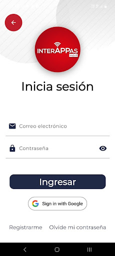 INTERAPPAS móvil Screen 3