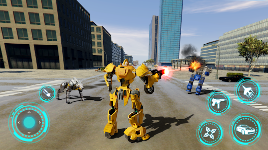 Mech Robot Game: Car Transform